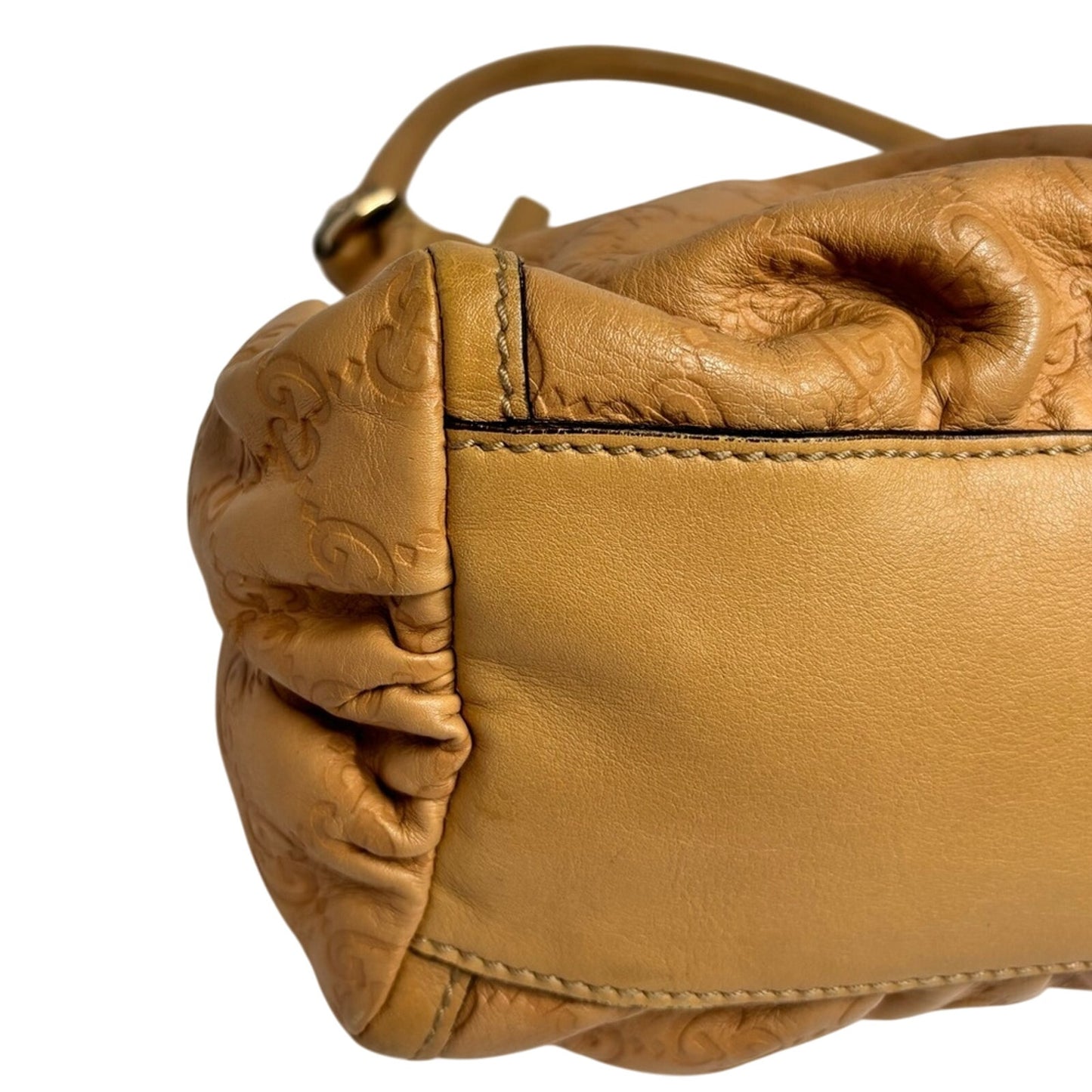 Gucci GG Abbey Leather Small D Ring Vintage Shoulder Bag with COA✨