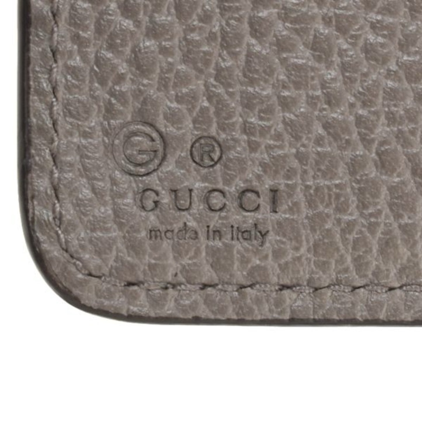 Gucci Betty Leather Zip-Around Taupe Organizer Wallet ✨