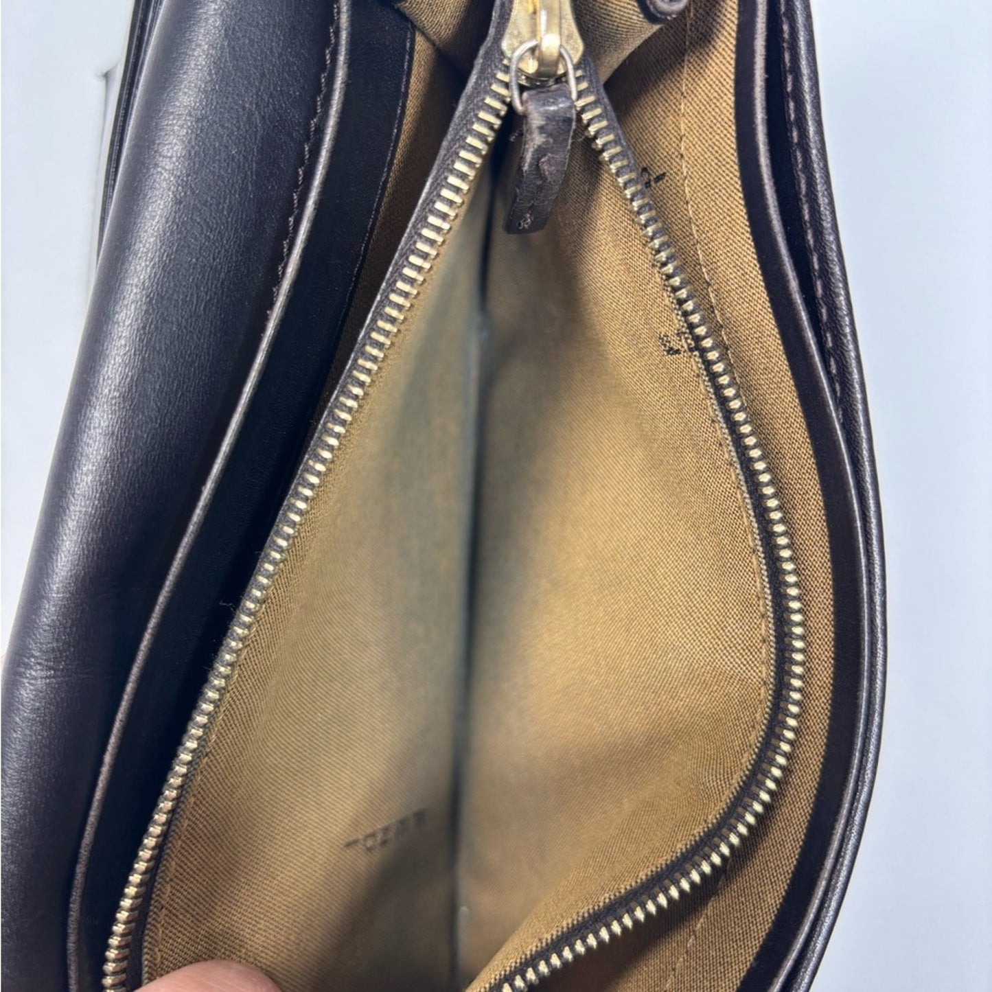 FENDI Zucca beige canvas x leather Long Wallet ✨