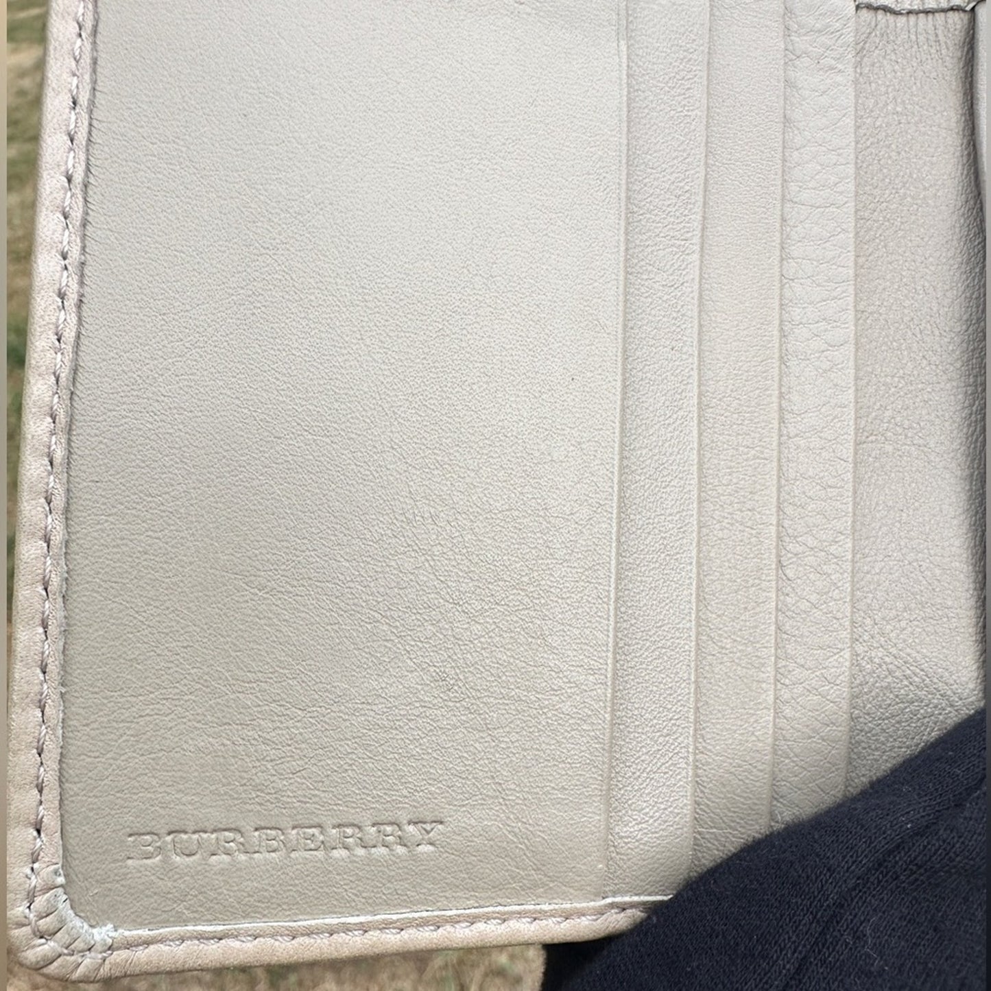 Burberry Smoky Nova Check Compact Wallet with COA ✨