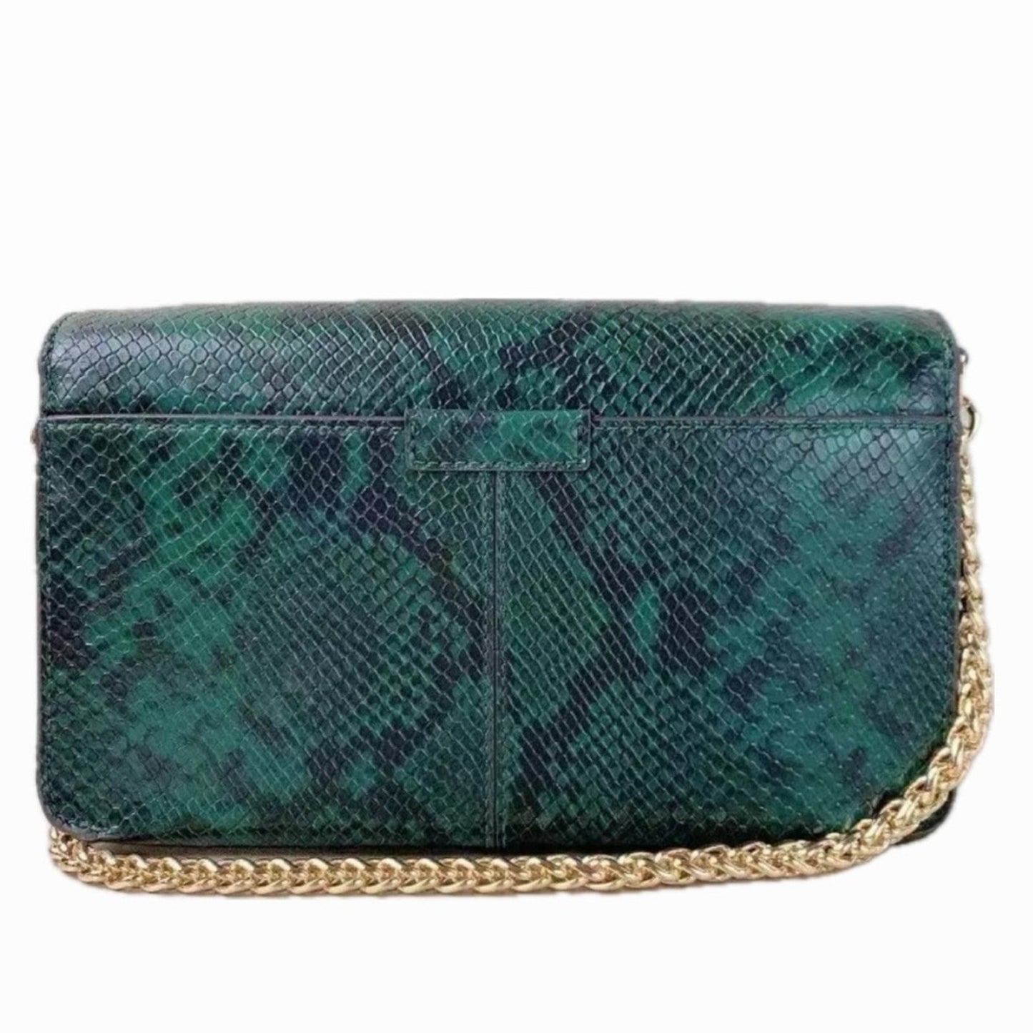 MICHAEL Michael Kors Sonia Medium Embossed Leather Shoulder Crossbody Bag Racing Green✨