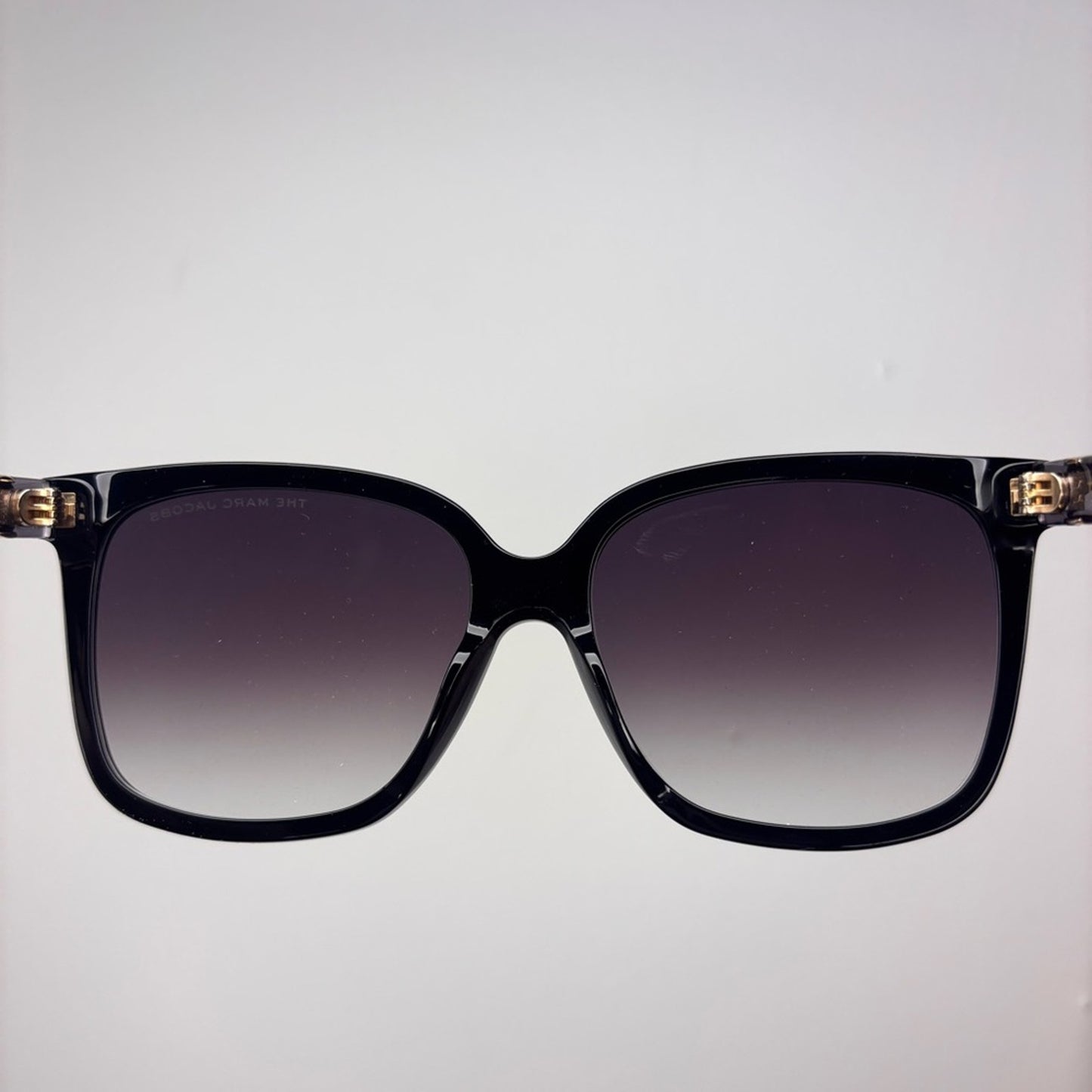 Marc Jacobs square Black and Yellow Sunglasses 582/S