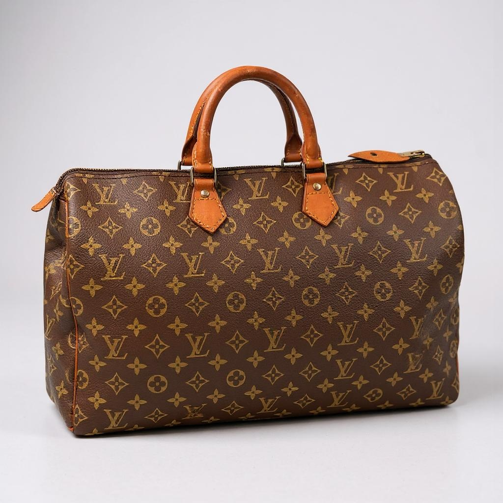 Louis Vuitton Coated Canvas Speedy 40 Vintage ✨