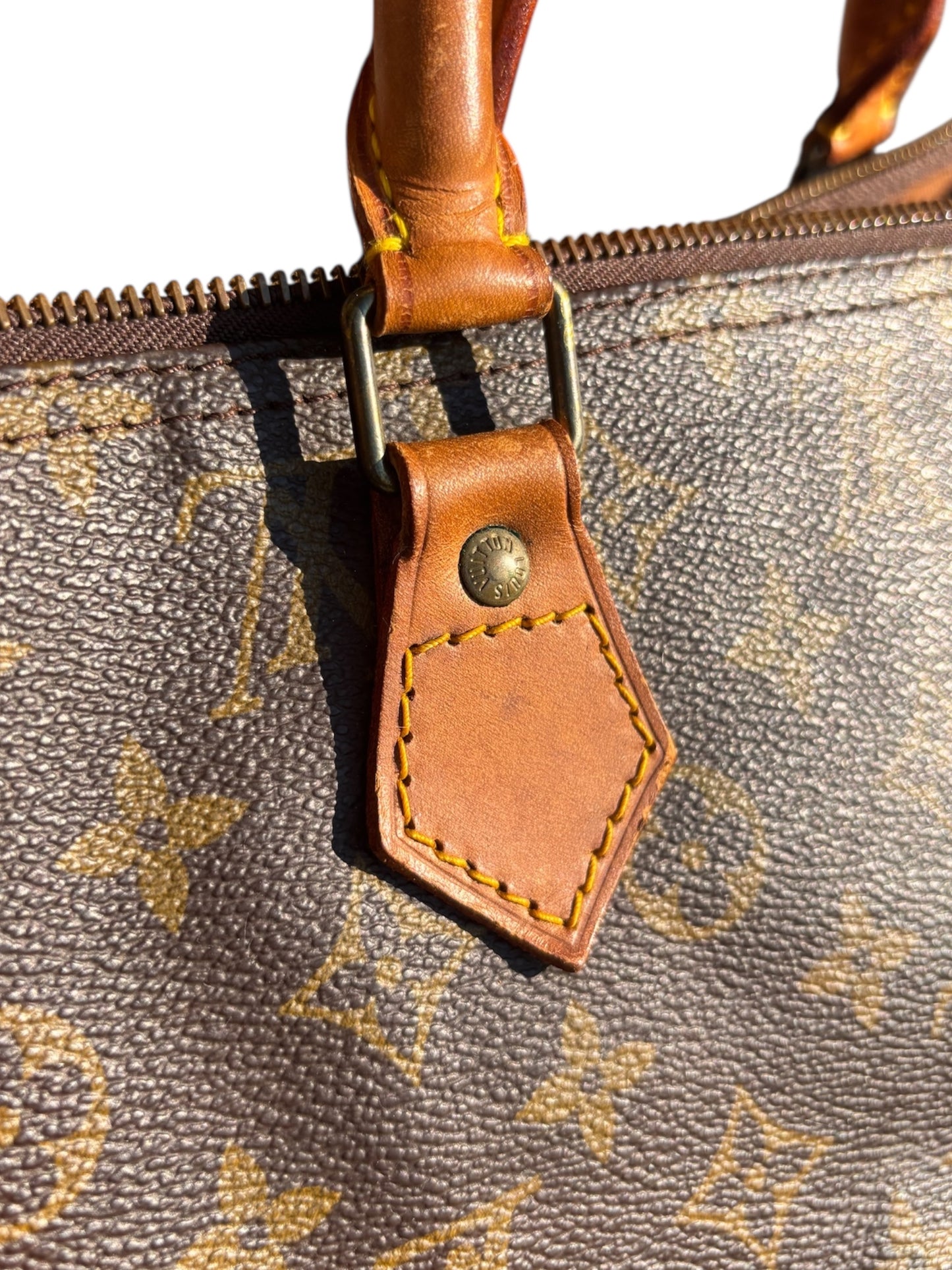 Louis Vuitton Coated Canvas Speedy 40 Vintage ✨