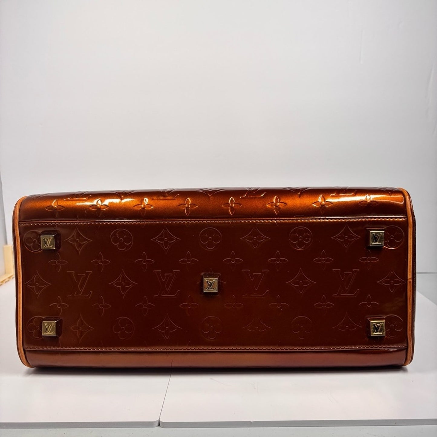 Louis Vuitton Bronze Monogram Vernis Tompkins Square ✨