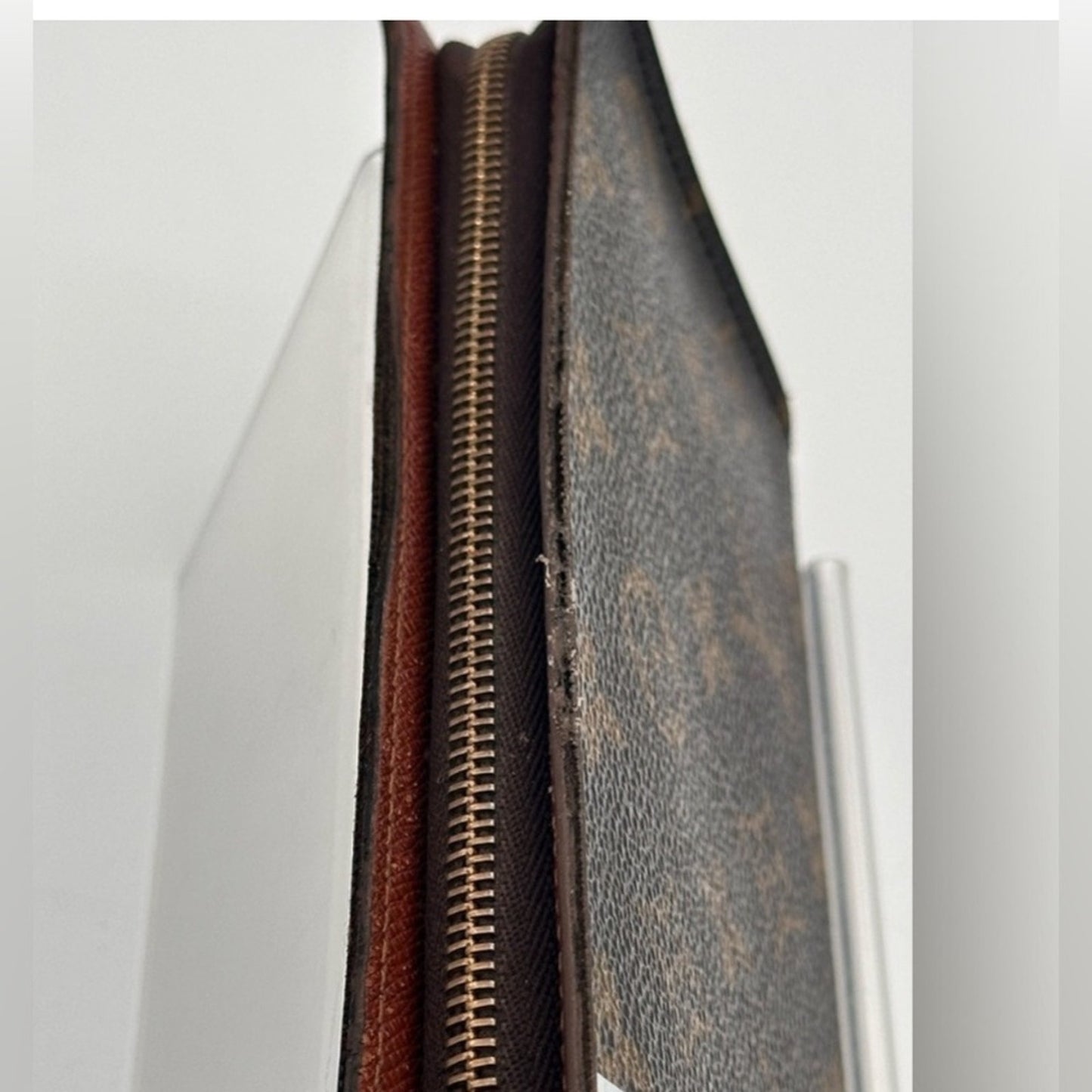 Louis Vuitton Portomone Zip Monogram Wallet Brown ✨