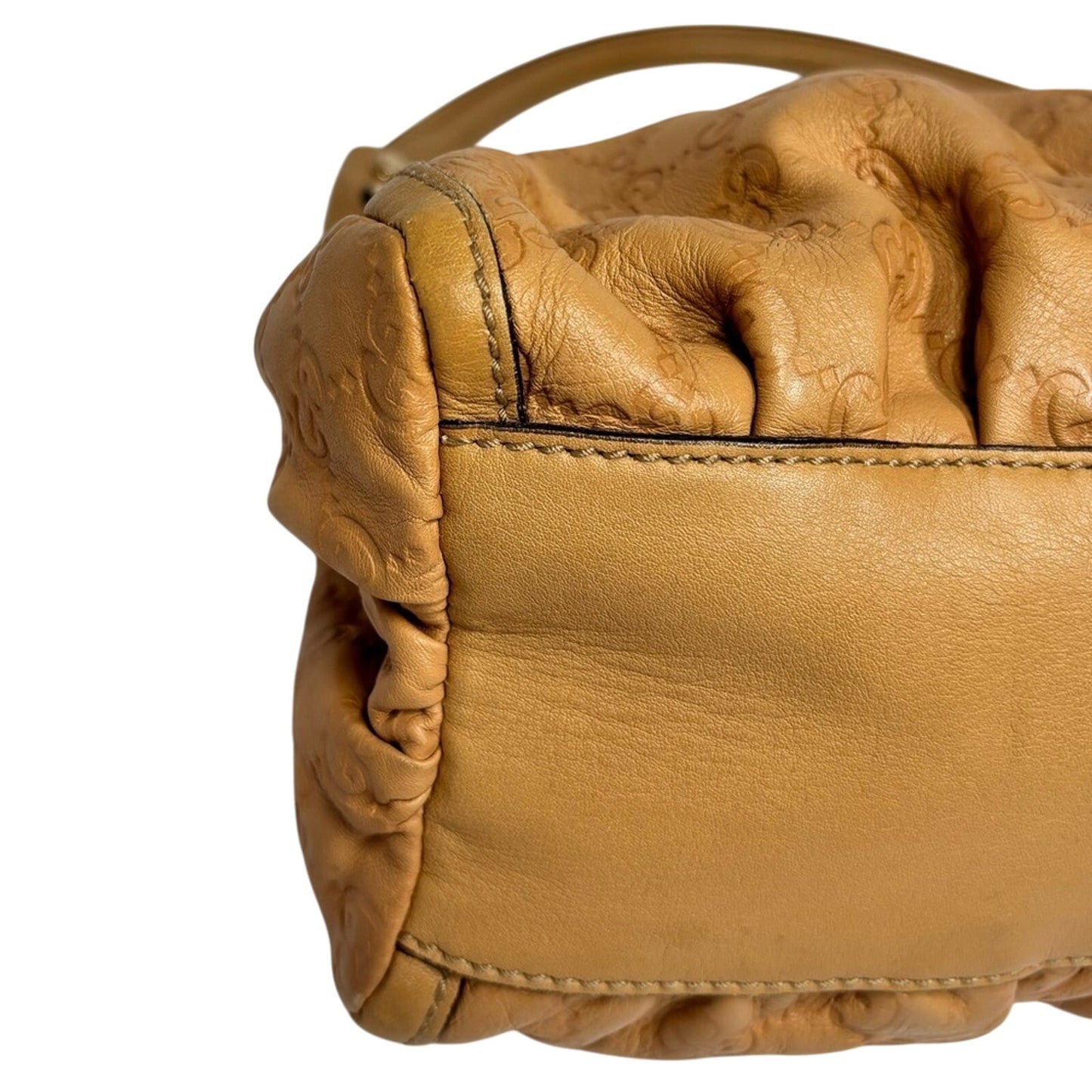 Gucci GG Abbey Leather Small D Ring Vintage Shoulder Bag with COA✨