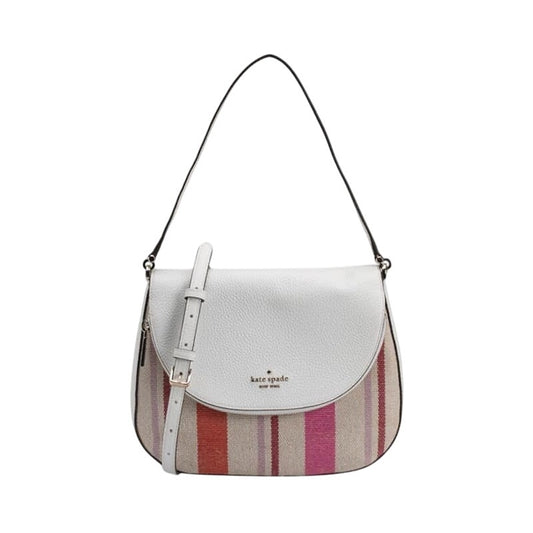 Kate Spade New York Leila Striped Canvas Shoulder Crossbody Bag ✨