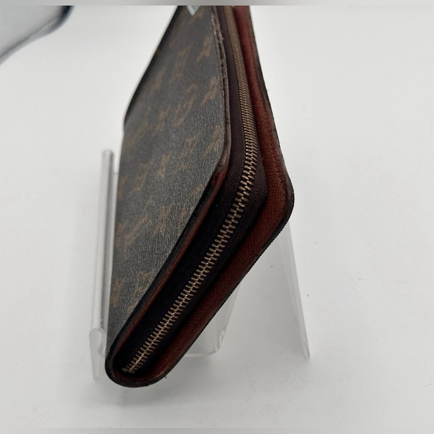 Louis Vuitton Portomone Zip Monogram Wallet Brown ✨