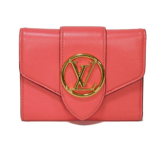 Louis Vuitton Pont 9 Leather Compact Wallet ✨