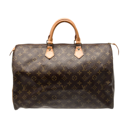 Louis Vuitton Coated Canvas Speedy 40 Vintage ✨
