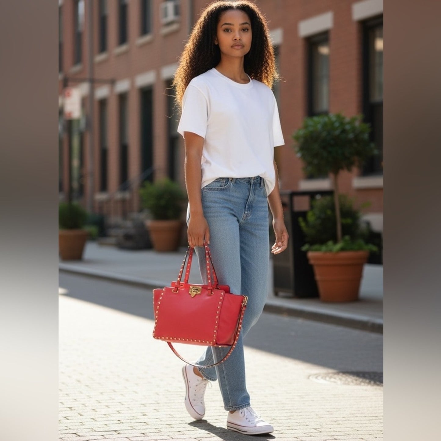 Valentino Rockstud Top Handle Crossbody Bag ✨